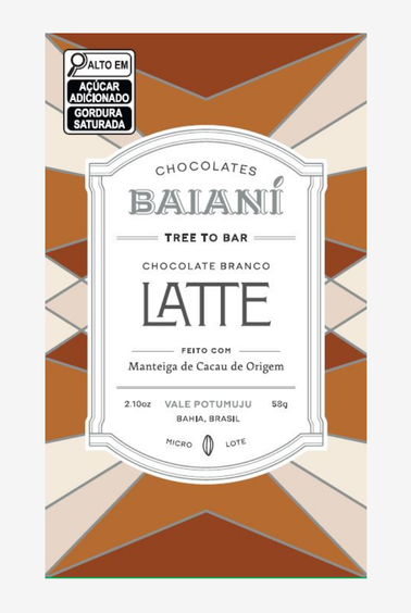 Chocolate Branco Latte 58g