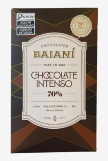 Chocolate Intenso 70% BN34 58g